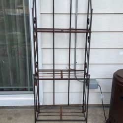 Iron Shelf/Plant Stand