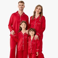 Silk Satin Pajamas Set For Chill 12-14 Years 