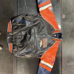 Denver Bronco Leather Jacket