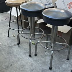 Mid Century Stools  