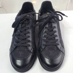 Louis Vuitton Women's Leather and Cloth Trainers