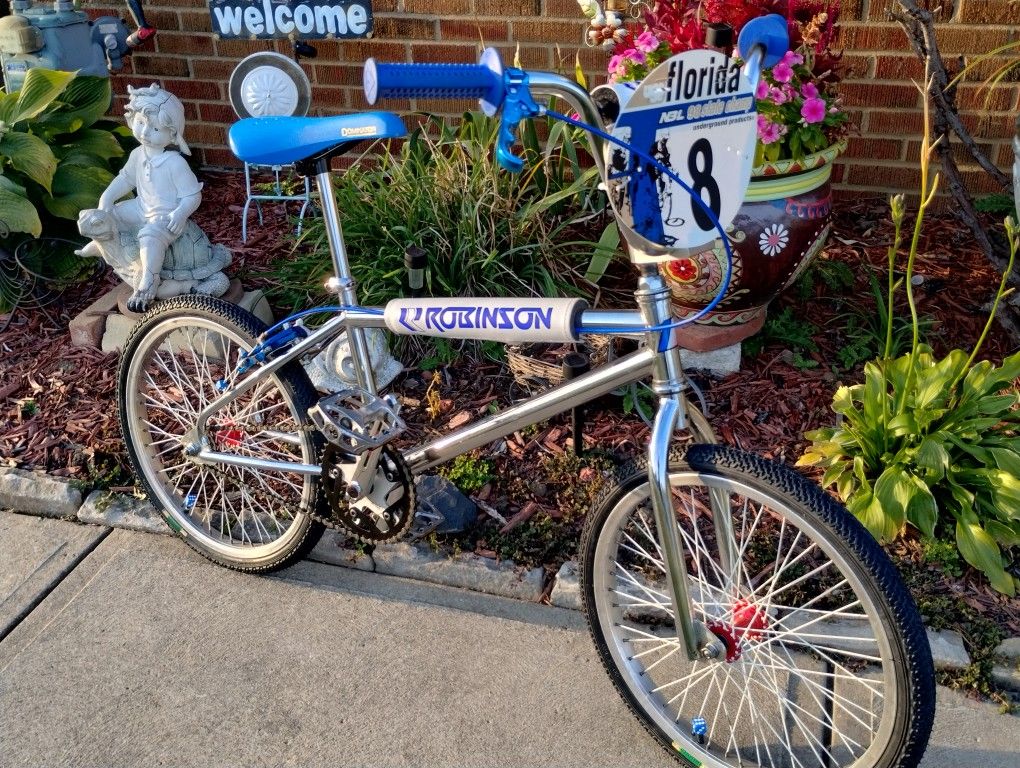 Super Nice 91 Robinson Sst BMX Ready To Ride Or Add To Your Collection # Plate Not Included In The Sale