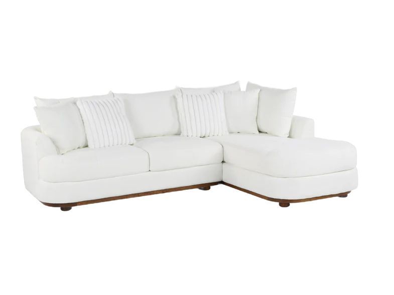2 Piece Right Arm Facing Chaise Sectional