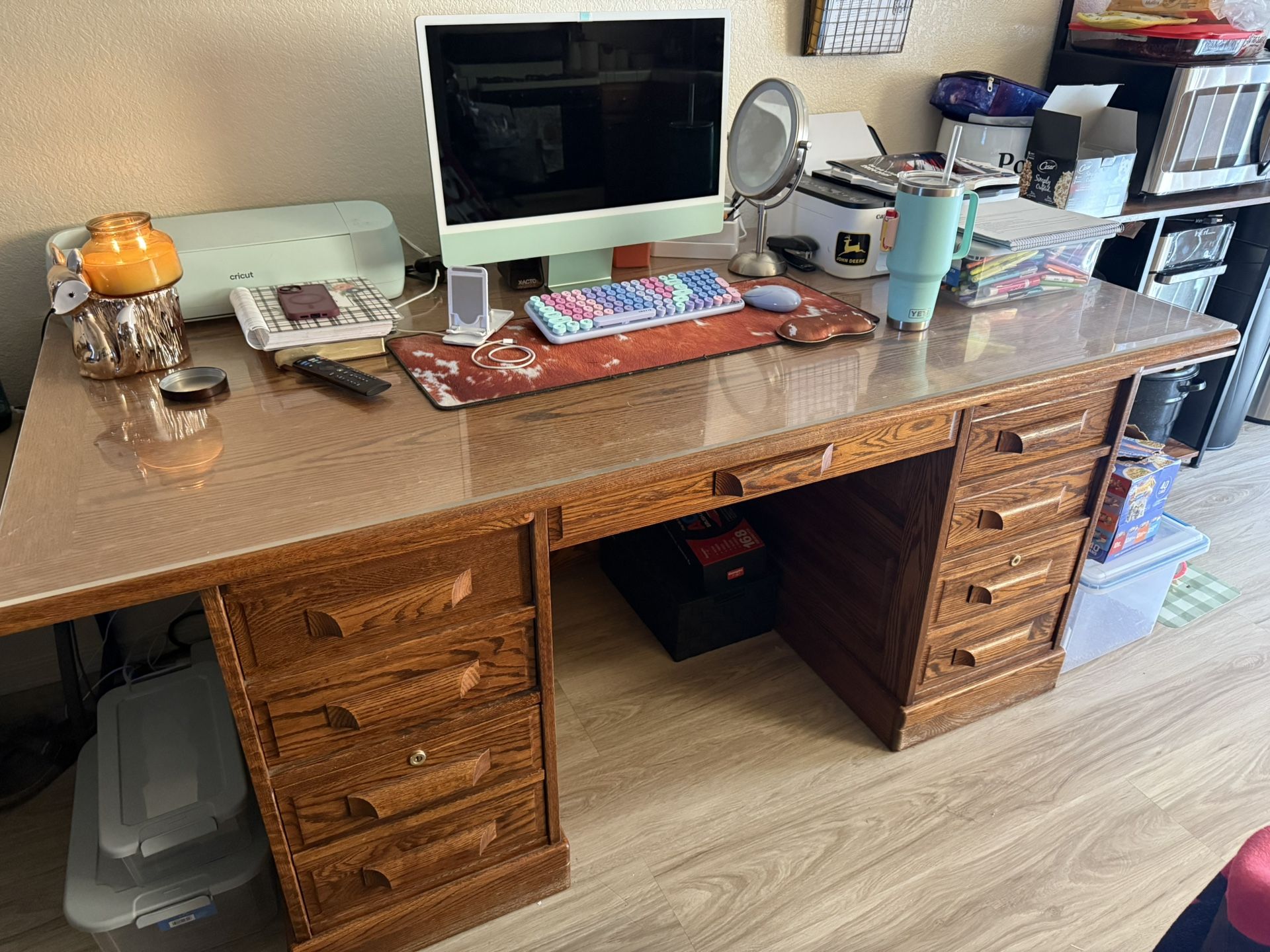 Solid Wood Desk