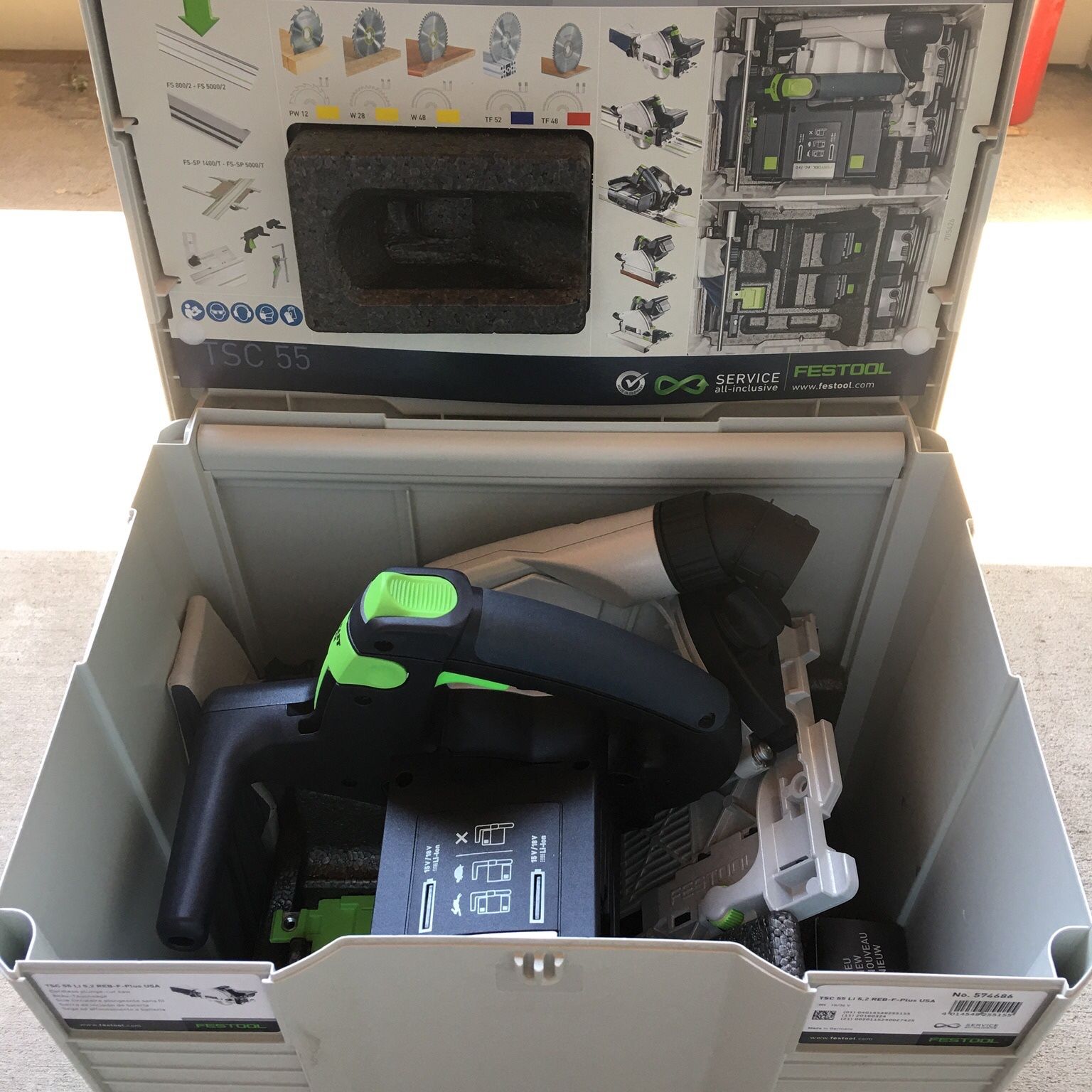 Festool tsc 55 discount reb