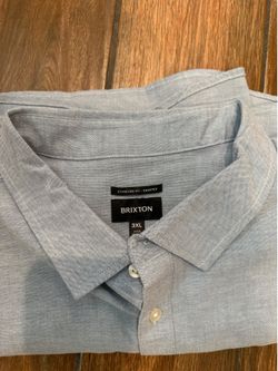 New Brixton 3xl button shirt