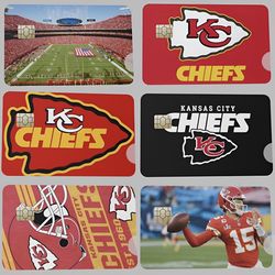 Kansas City Chiefs Debit Card Skins