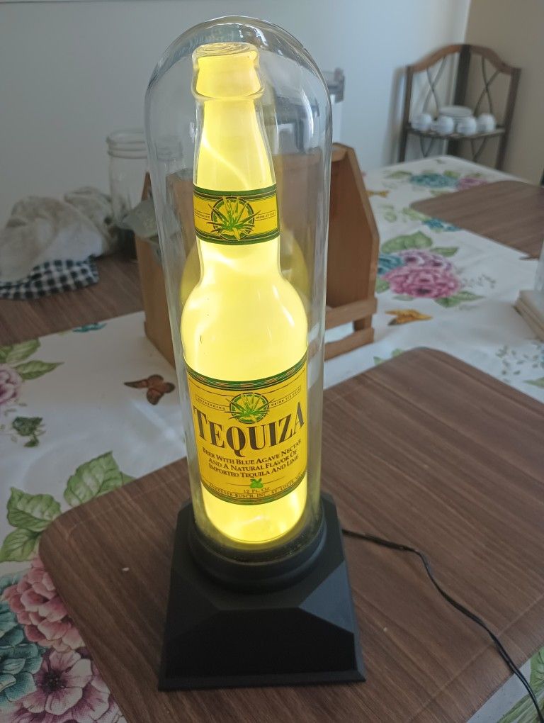 Tequiza Beer Bottle Plasma Light