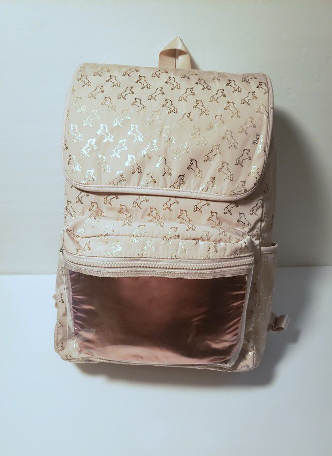 NWT Pink Unicorn Backpack
