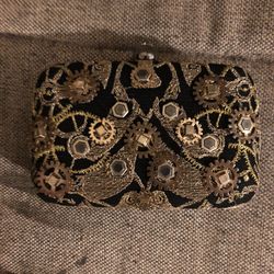 Tadashi Shoji Designer Clutch Bag Purse Handbag