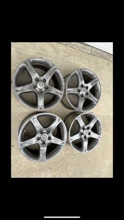 4 — 17x8 5x4.5 5x114.3 Stock Lexus Es300 Is300 Camry Lexus Wheels Rims !!!!!