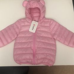 PatPat Pink Hooded Coat With Ears