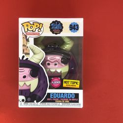 Funko POP! Foster's Home Imaginary Eduardo #943 Flocked Hot Topic Exclusive