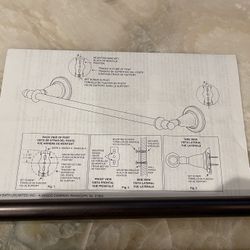 Delta Oil Rubbed Bronze 18” Towel Bar