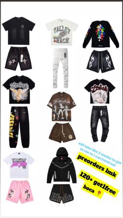 PREORDERS LMK. cheap prices. takes 2 weeks to get to me i have it every brand