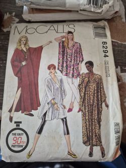 Kaftan sewing pattern