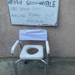 New Toilet Combo Shower Chair 