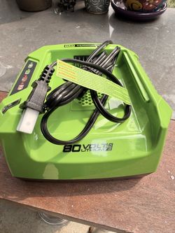 Greenworks 80v Charger 4 Amp. YES STILL AVAILABLE