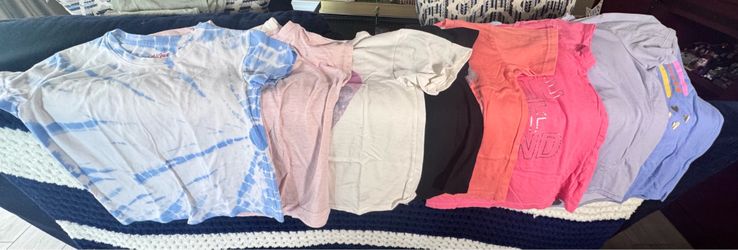 Kids (8) Tee Shirt Lot Size Medium 7/8