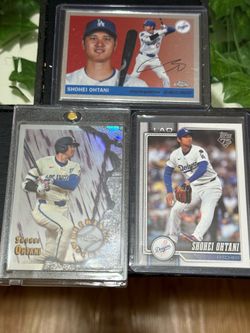 ⚾ Shohei Ohtani Dodgers Card Lot – 3 Cards