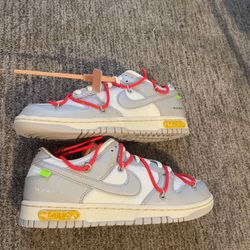 Nike Off White Dunk Lot 6 Size 9.5