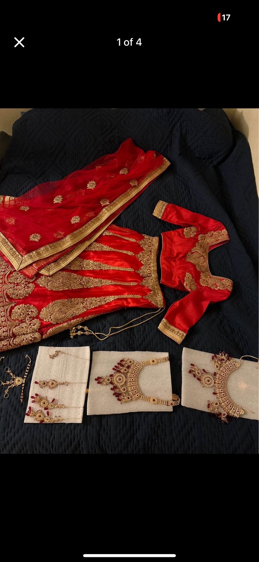 Indian Wedding Dress S Size