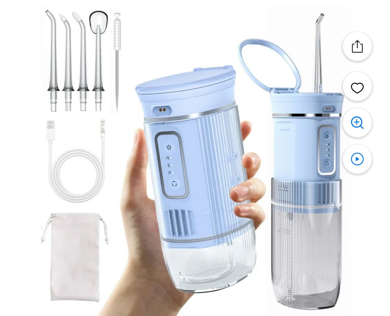 Brand New Electric Dental Flosser, Portable Water Flosser 