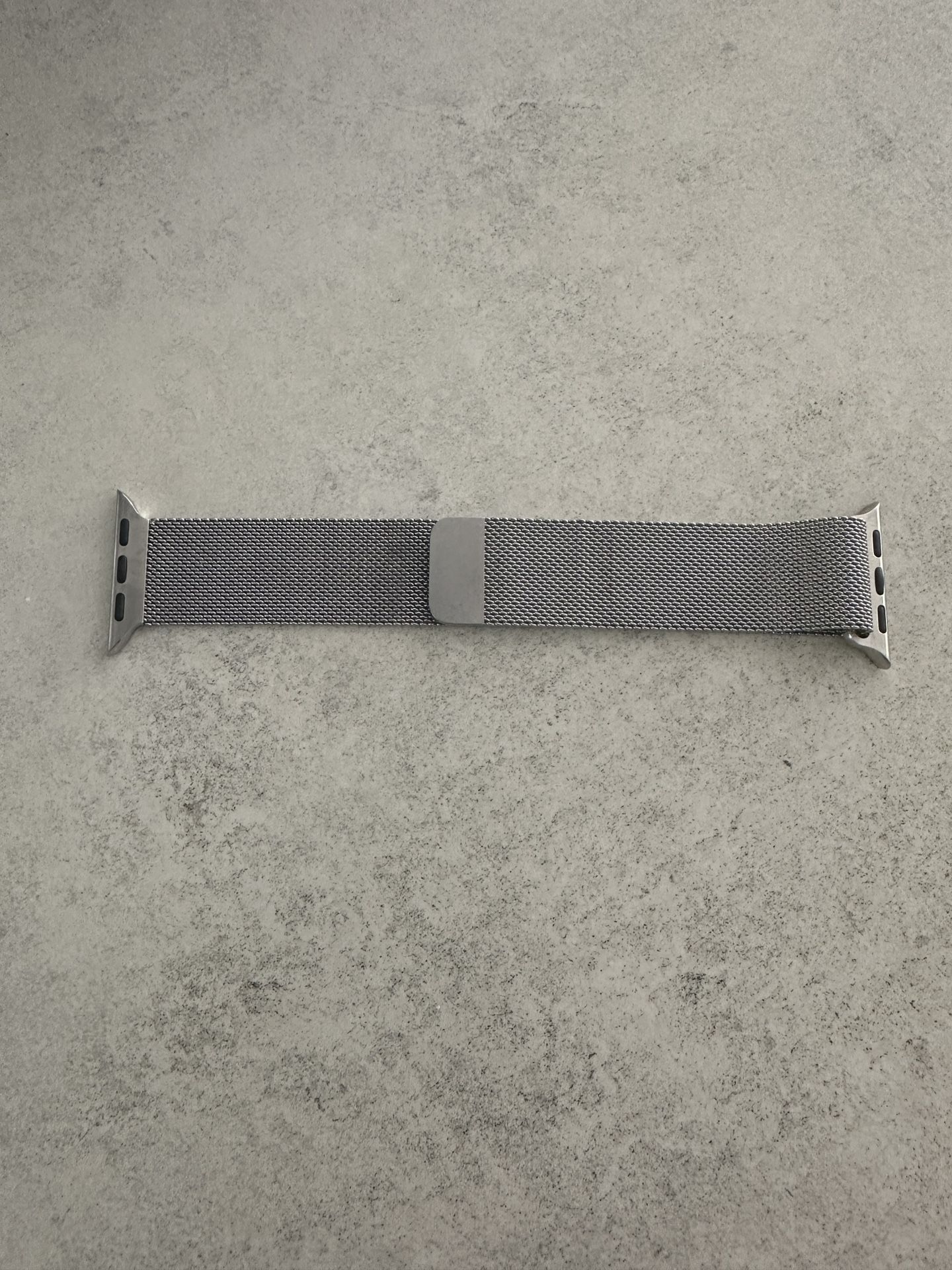 Genuine Apple Watch Milanese Loop Strap - Silver