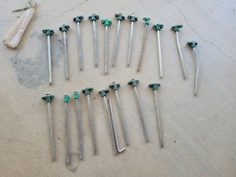 20 Tent Spikes Metal