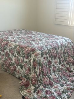King double bed and mattress