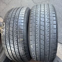 2 tires 265-55-19 Yokohama Good Condition $140 For Both Mounted and Balanced