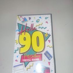 90s pop culture trivia game