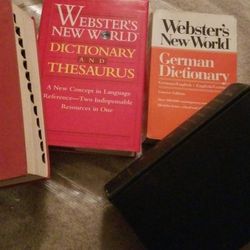2  English and 2 German Dictionaries. Very Good Pre-own   condition