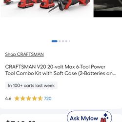 6 Set Power Tools 