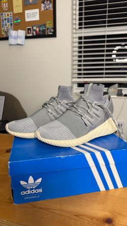 adidas Tubular Doom Primeknit Grey 2016 Size 8