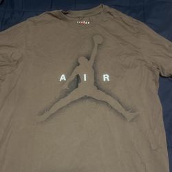 Air Jordan Shirt Brown