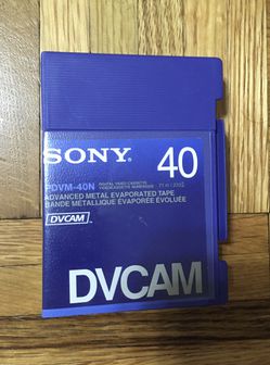 Sony DVCAM Tape,