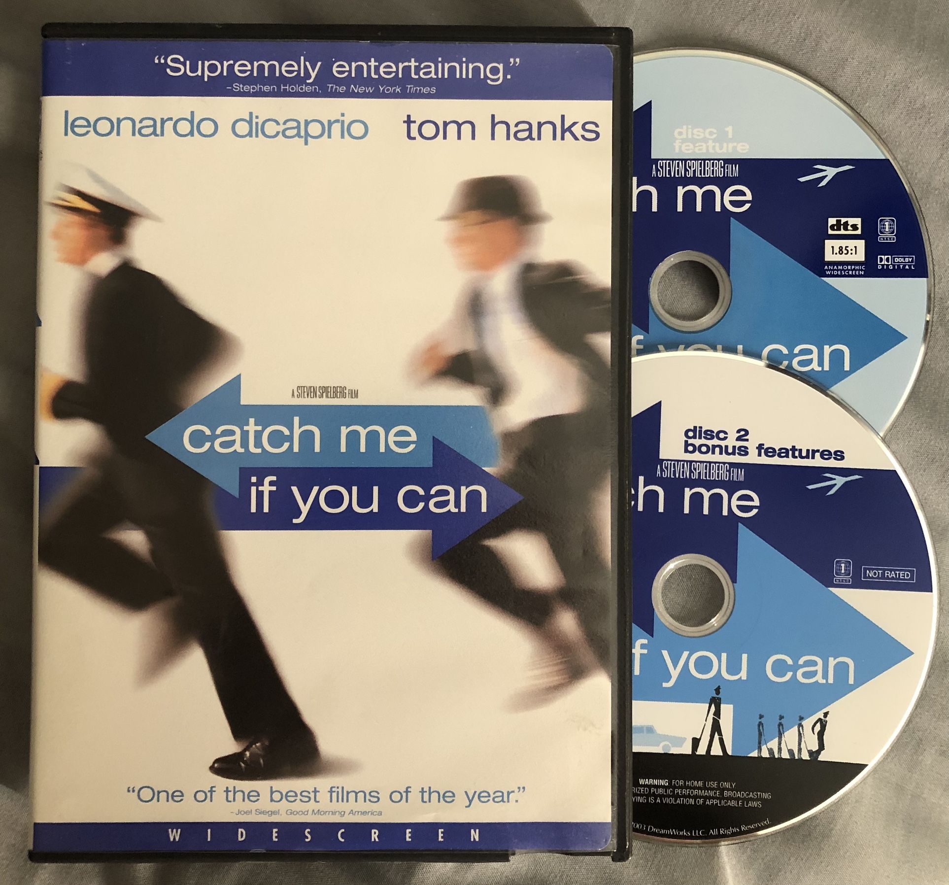 Catch me if you can DVD Leonardo DiCaprio