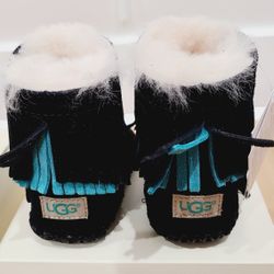 NEW UGG Baby Branyon Fringe Boots,  0 to 6 Mos.
