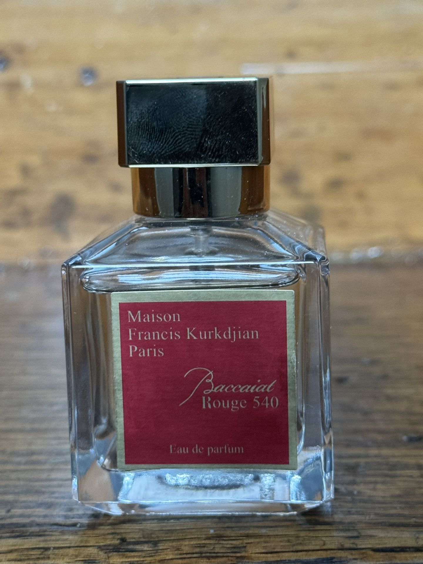 Baccarat Rouge 540 EDP – 2.4oz, 98% Full – Authentic & Discounted!