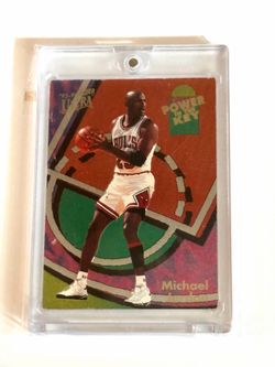 93-94 Fleer Ultra - Power in the Key Michael Jordan