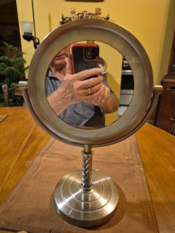 Jerdon Makeup mirror double sighted model HK856BC