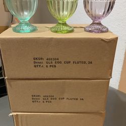New With Tags In Box Easter Egg Cups 