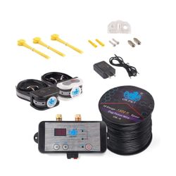 Dog Electric Fence Wired Pet Containment System, Underground Wire Dog Fence System, In-Ground Pet Fence 1500 Feet Dog Boundary Container, Waterproof R