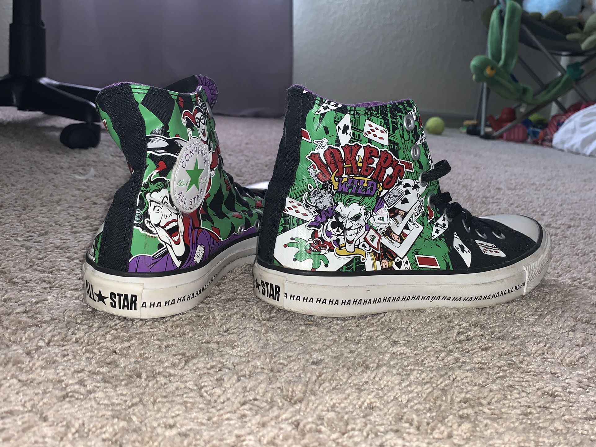 Special Edition 'Jokers Wild' Converse Sale in Aug FL OfferUp