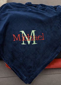 Embroidered personalized baby items