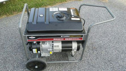 Briggs 5500 watt generator deals