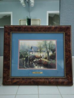 Thomas Kinkade "Sunday Outing" Framed Print