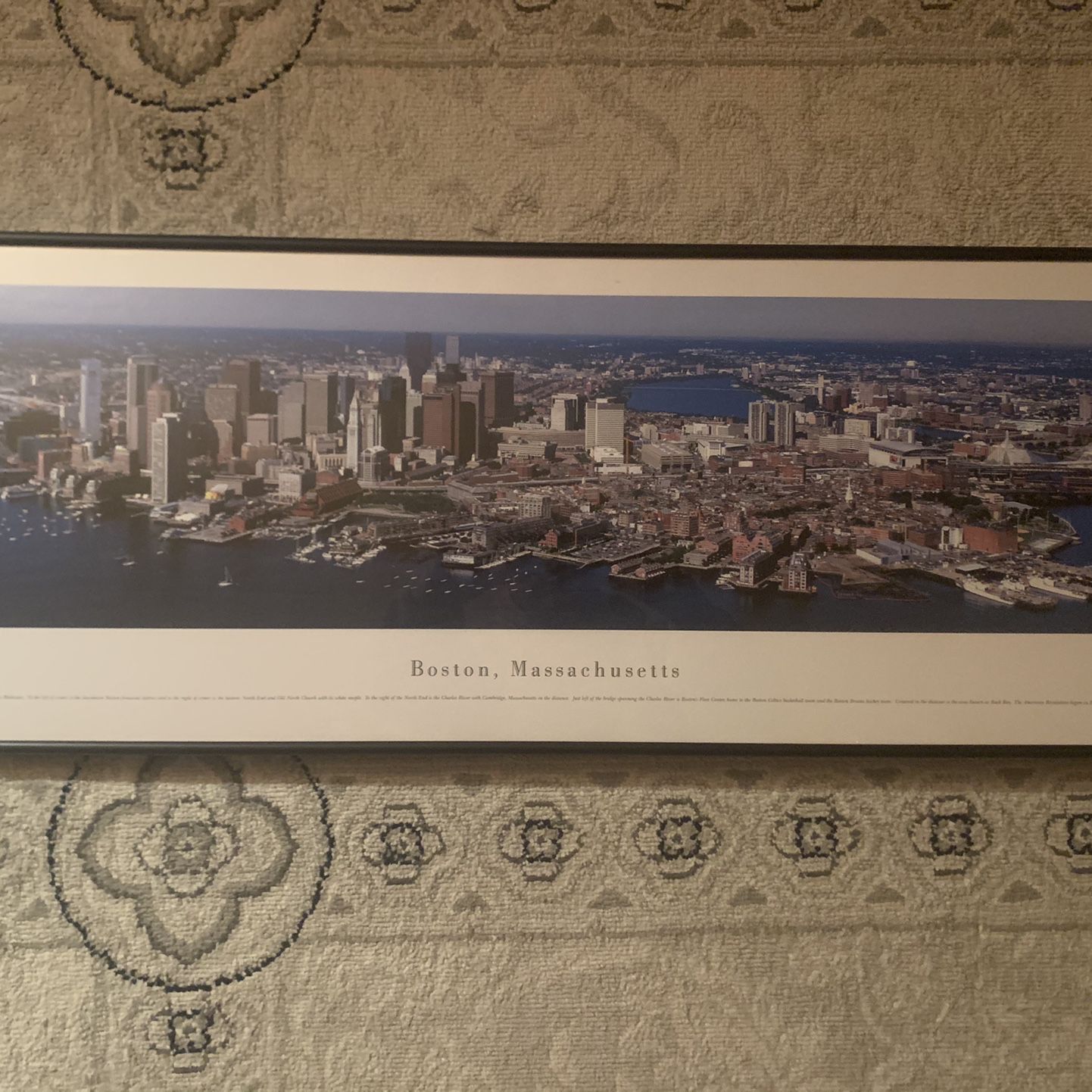 Panoramic Photo Of Boston