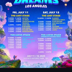 Lost In Dreams VIP Ticket 2 Day 